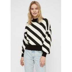 Vero Moda trui zwart/wit maat L. Nieuw!