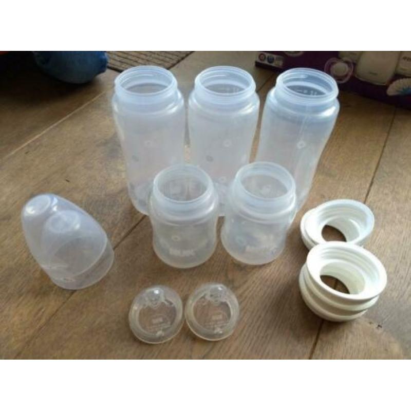Nuk flessen, 5 stuks