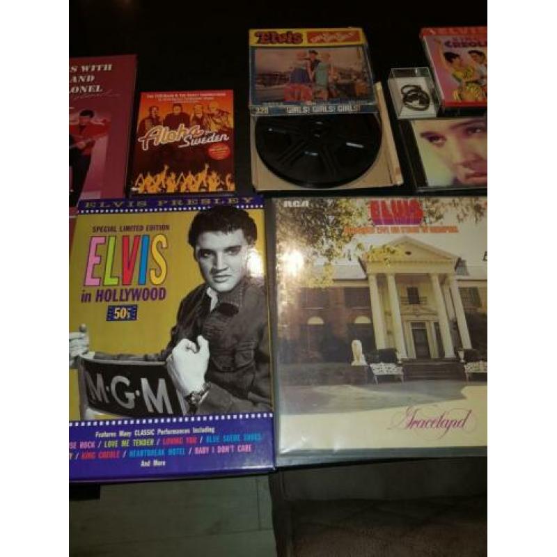 Elvis Presley# dvd# super 8# bootleg cd's# memorablia# etc..