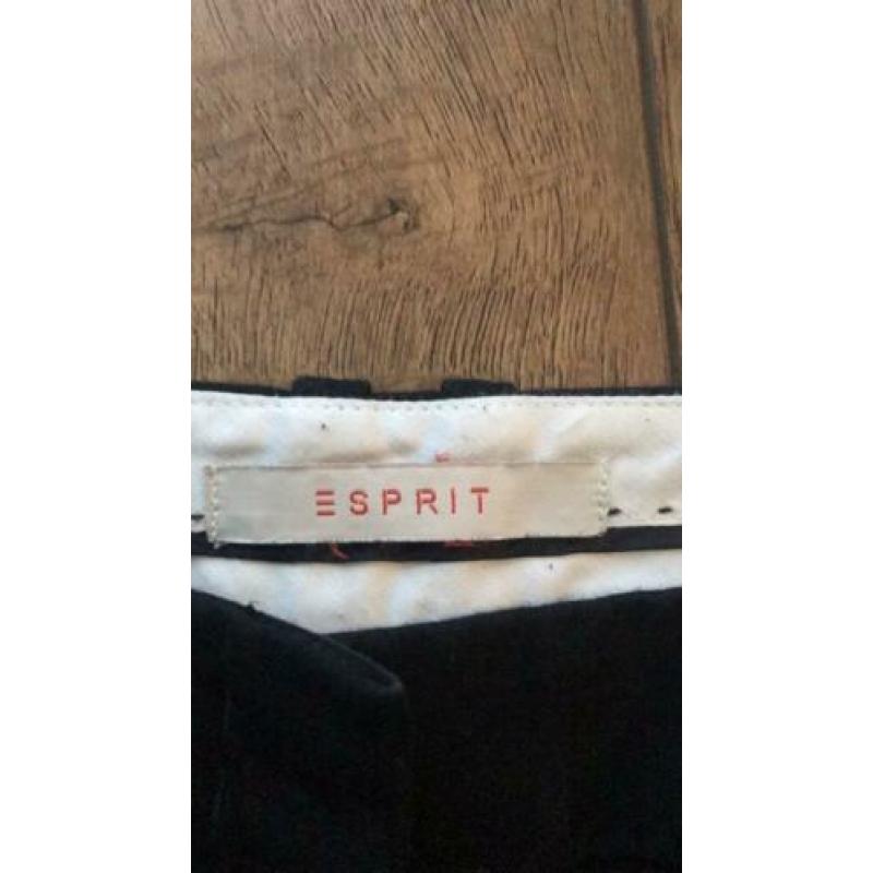 Nieuwe esprit broek mt 38 extra lang zwart