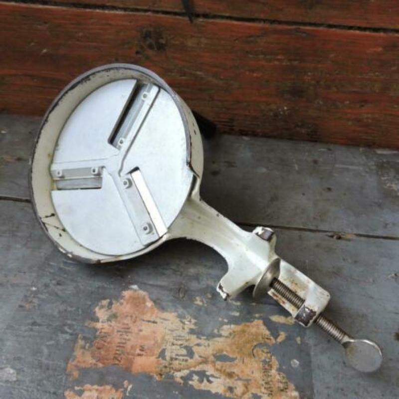 Snijboonmachine metaal snijboon machine wit keukenmachine
