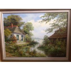 Schilderij van kunstschilder Reïnt Withaar