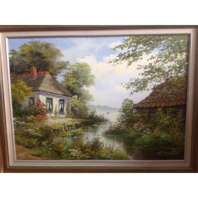 Schilderij van kunstschilder Reïnt Withaar