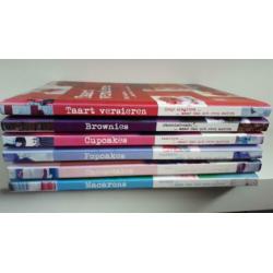 12 mooie, nieuwe boeken mbt taarten maken, cupcakes, etc