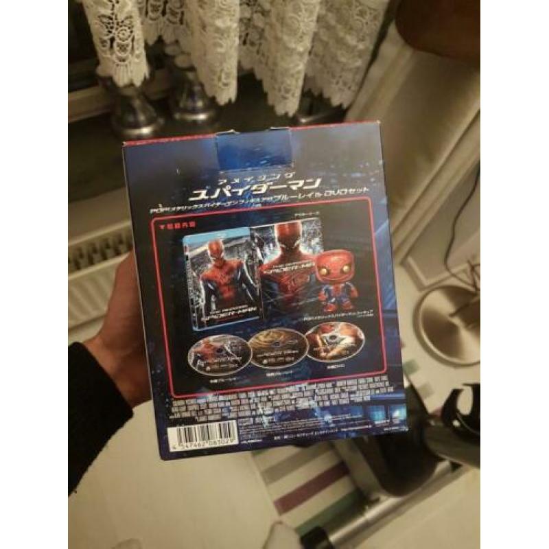 Spider-man metallic funko pop