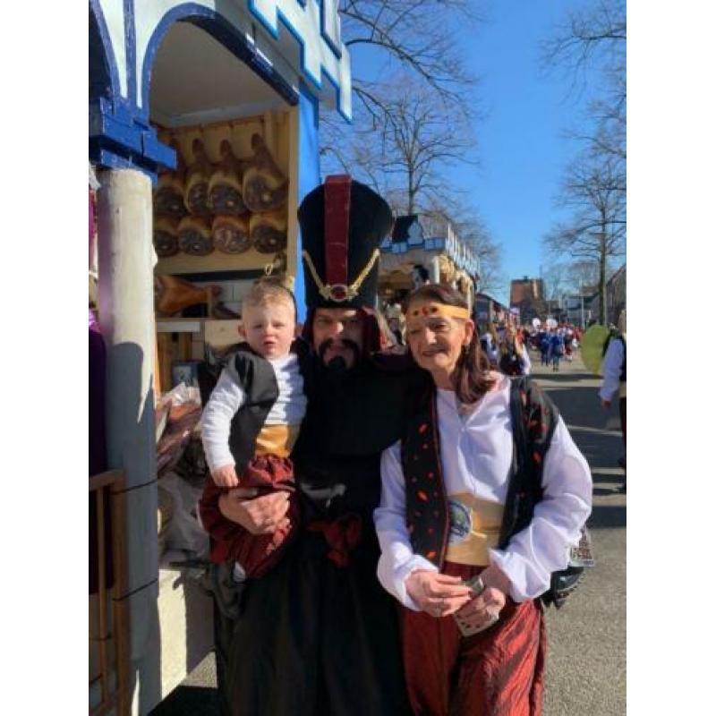 Carnavals kleding Loopgroep thema 1001 nacht - Oosters