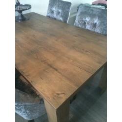 Eetafel 160 cm lang