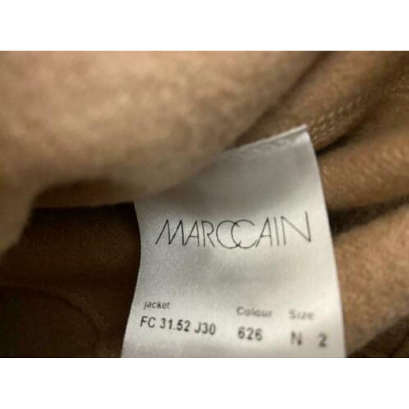 Mooi leverkleur jasje van Marc Cain maat N2 36 Marccain