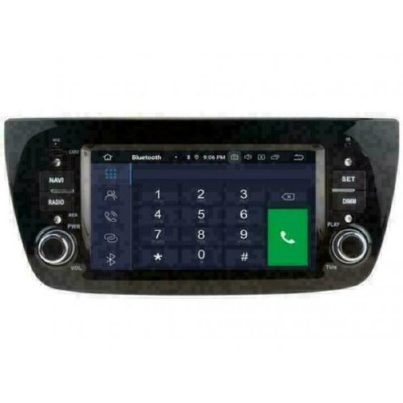 Fiat Doblo 2009-2015 radio navigatie android 9.0 wifi dab+
