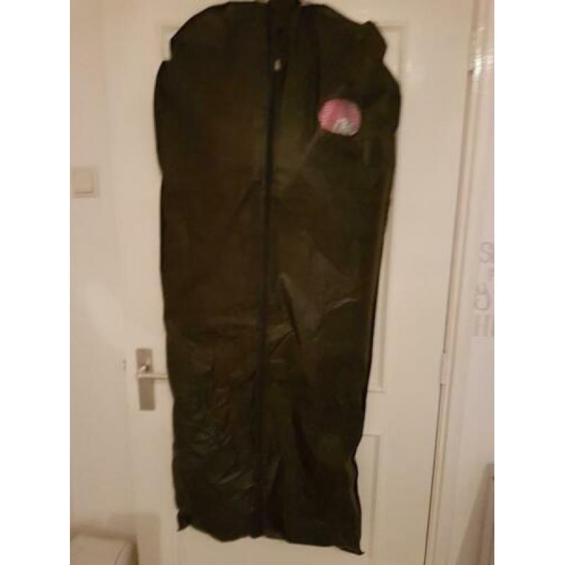 slipjas, broek, blouse maat xl