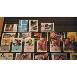 Nederland serie zomerpostzegels postfris jaren 1990-2000