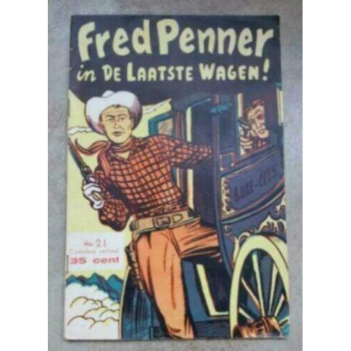 613. Antiek Comic Strip 1955 Fred Penner