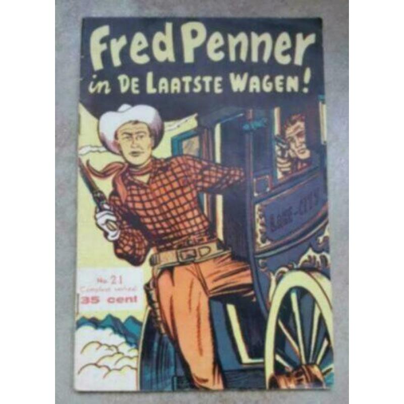 613. Antiek Comic Strip 1955 Fred Penner