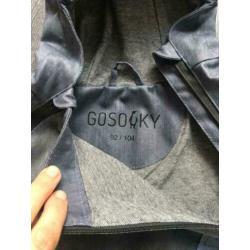 GoSoaky regen poncho denim