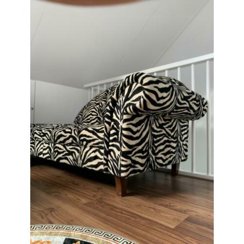 Zgan sofa/bank van zebraprint