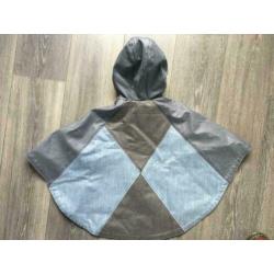 GoSoaky regen poncho denim