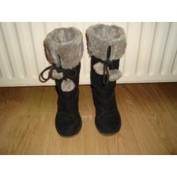 Superleuke Bont Sleehak Laarzen van Replay Zwart 37 Top st !