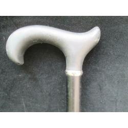 Verstelbare Stoere Stijlvolle Stevige Zwarte Wandelstok