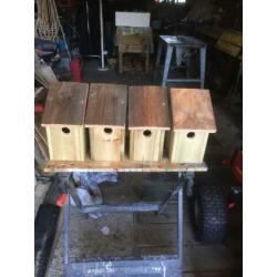 Nestkastjes Broedblok vogelhuisje 8 voor € 50 incl verz