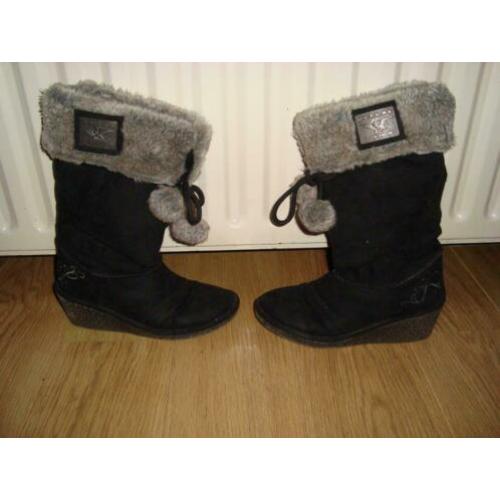 Superleuke Bont Sleehak Laarzen van Replay Zwart 37 Top st !