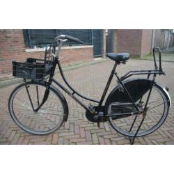 OMA Fiets Terugtraprem 28 inch voordrager en krat