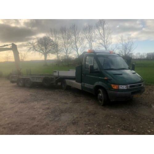 Iveco Daily met BE oplegger