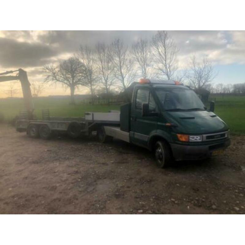 Iveco Daily met BE oplegger