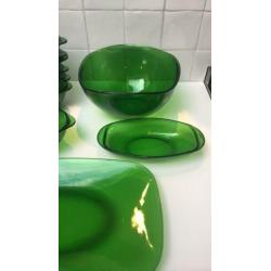 Vereco france servies groen glas