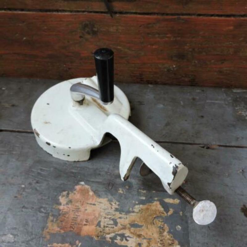 Snijboonmachine metaal snijboon machine wit keukenmachine