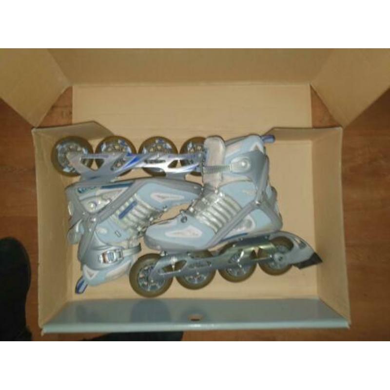 Rollerblade aero 900w in prima staat, mt 41, lichtblauw