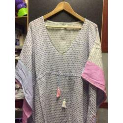 Printed dames tuniek,maat: l/xl