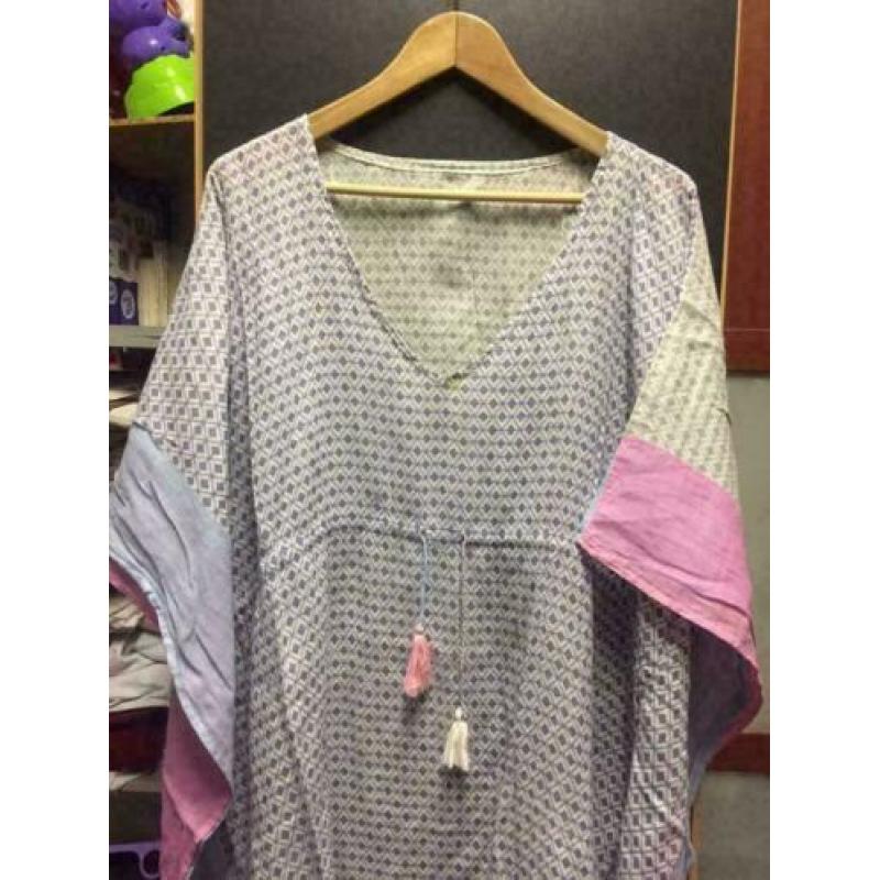 Printed dames tuniek,maat: l/xl