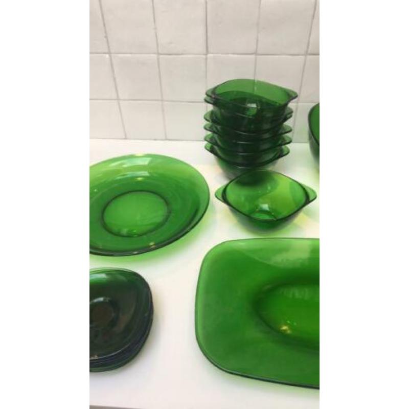 Vereco france servies groen glas