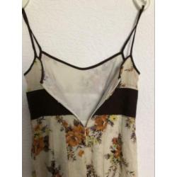 Maat m - cultivation elle - geel met bruine print