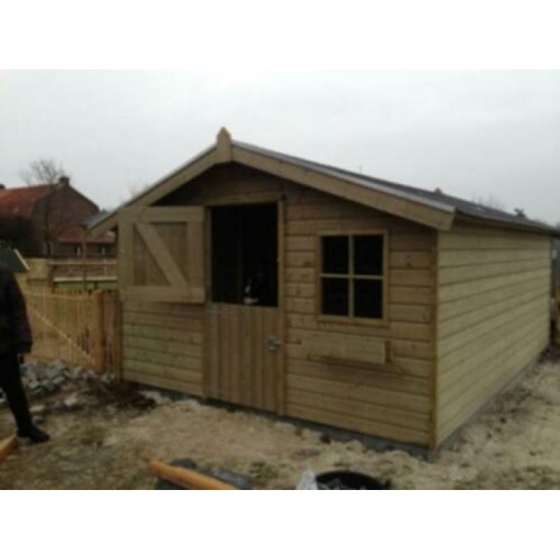 Schapen-Geitenhok ( All- inn geplaatst )
