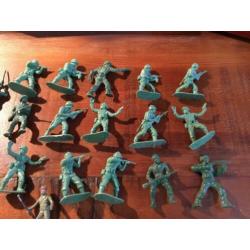 Amerikaanse en Britse soldaten (WOII)