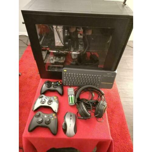 Gaming PC (core i7 6700k nvidia 1070) + accessoires