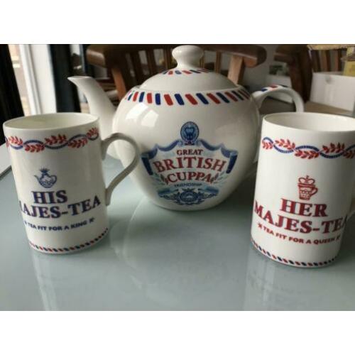 Thee set, King & Queen , nieuw