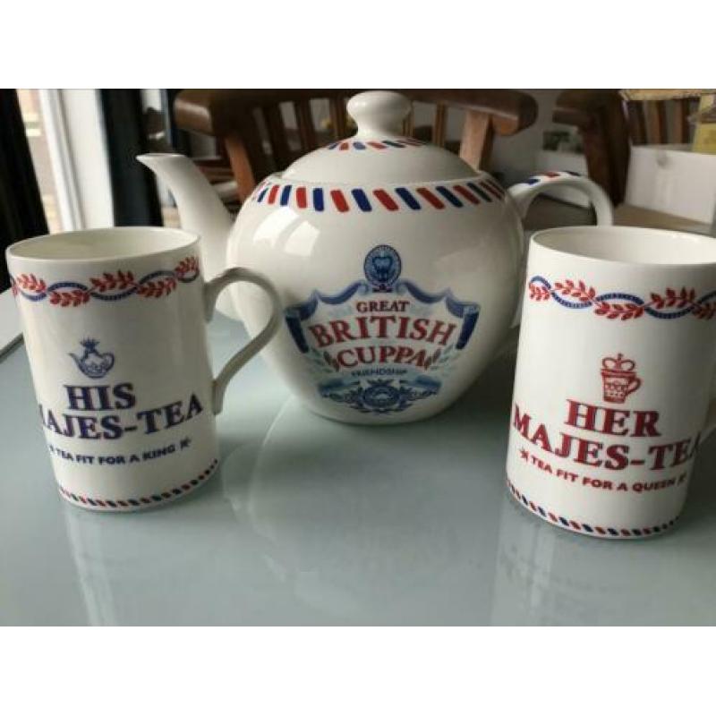 Thee set, King & Queen , nieuw