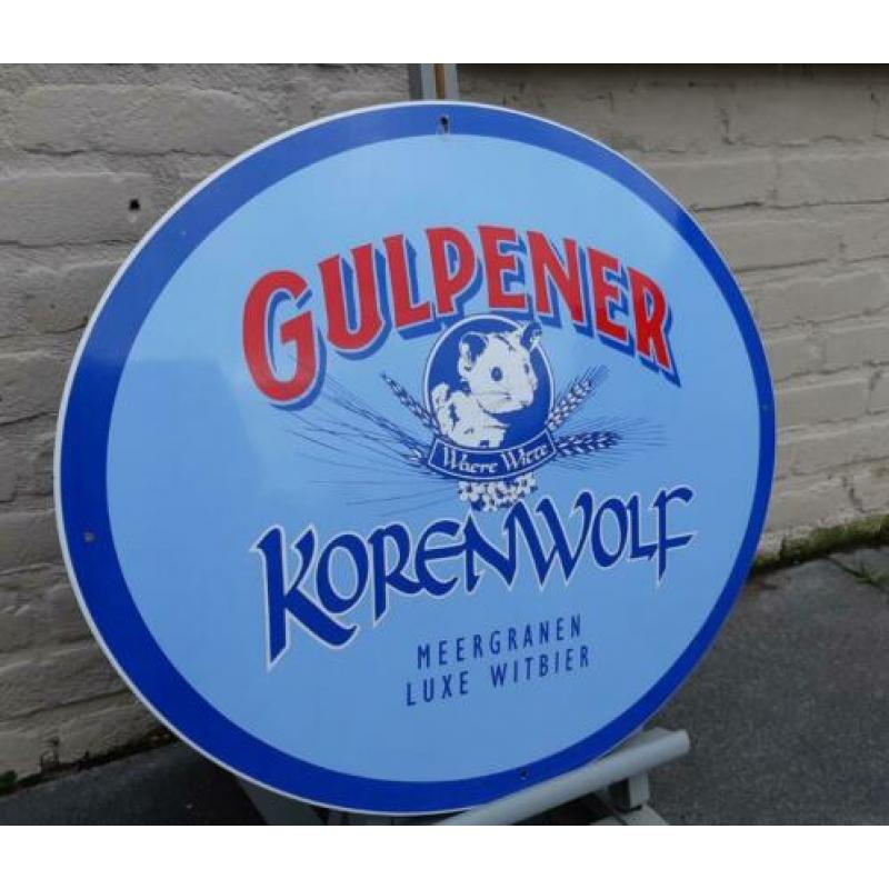 Reclamebord Gulpener Korenwolf