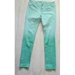 O'Neill groene verlooptint broek maat w28 maat 36