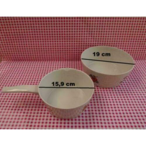 113 Regout ovenschalen voor Blue Band, zgan