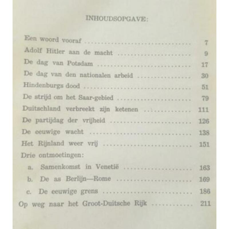 Mijlpalen van het Derde Rijk - Eerste druk 1943 -A.I. Berndt