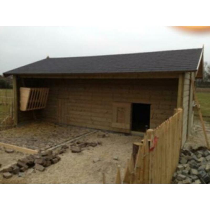 Schapen-Geitenhok ( All- inn geplaatst )