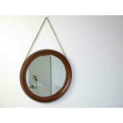teak spiegel 1960. Uno and Osten Kristiansson luxus