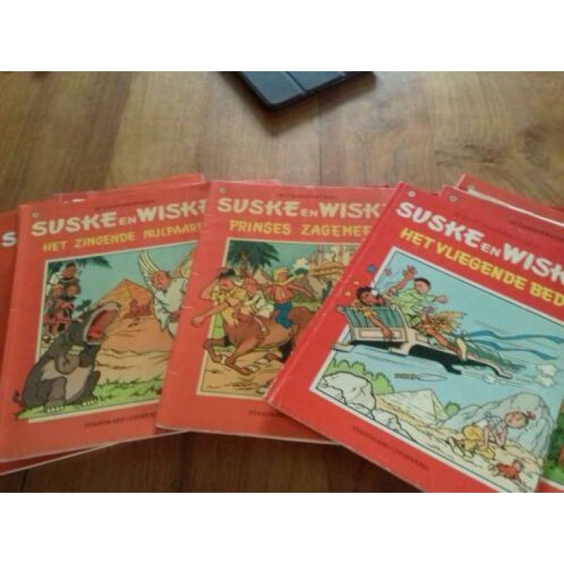 12 originele Suske en Wiske stripboeken