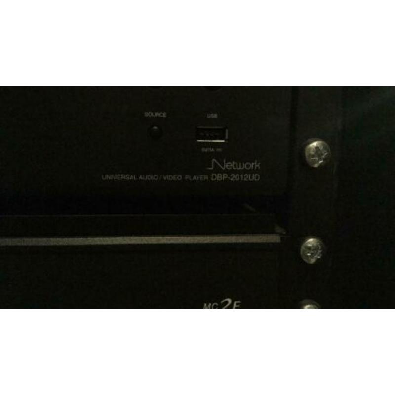 Denon blu ray speler en Denon cd speler in 19inch Rack