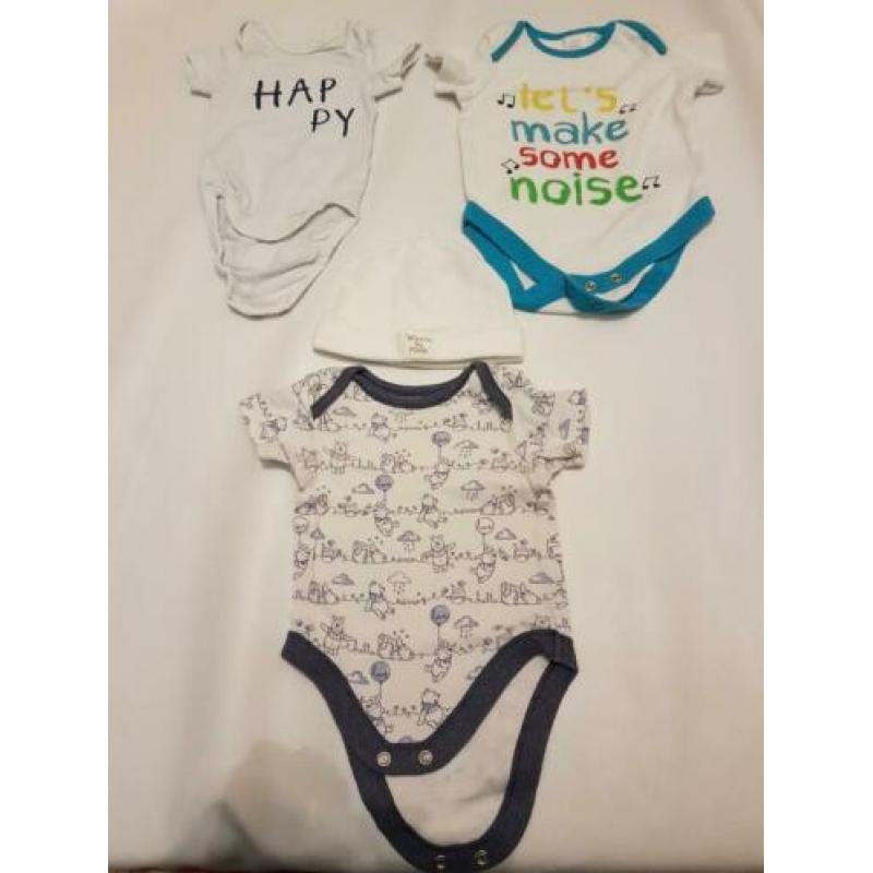 Rompers maat 50/56. 25 stuks