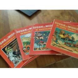 12 originele Suske en Wiske stripboeken
