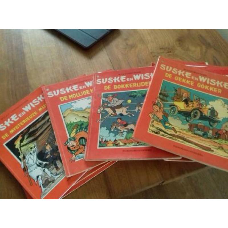 12 originele Suske en Wiske stripboeken